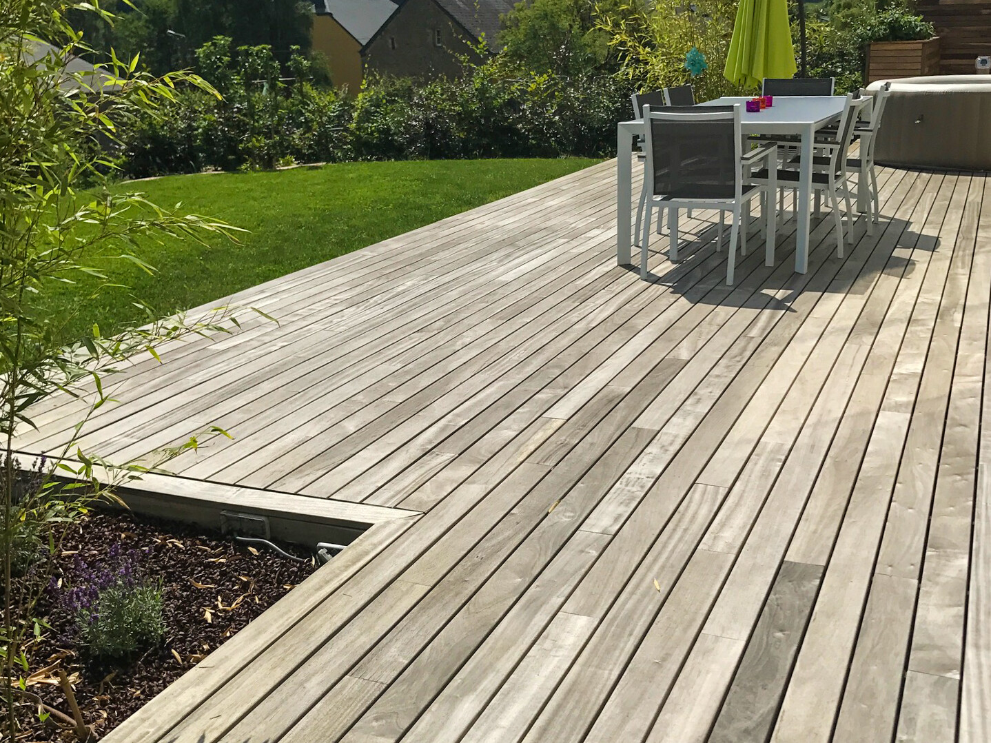 Terrasse Softline Padouk choix nature